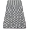 Silver 50 cm wide kitchen rug.