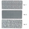 Silver tapis de cuisine largeur 50 cm.