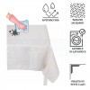 Stain resistant jacquard tablecloth QUEEN