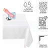 Stain resistant jacquard tablecloth FIAMMETTA