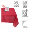 Stain resistant jacquard tablecloth FIAMMETTA