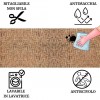 Tapis de glissement antidérapant de 52 cm de large. Z DIGITAL découpe brute