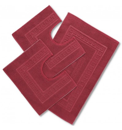 Torino 3 Bad-Teppiche, inmitten von 60 x 90 cm 2 Schwamm Girowater cm 60 x 45