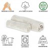Betulle paire d'éponges de fibre de bois