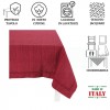 Melange tovaglia copritavolo jacquard 12 posti 140X240 cm.