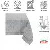 Melange tovaglia copritavolo jacquard 12 posti 140X240 cm.