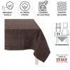 Melange tovaglia copritavolo jacquard 12 posti 140X240 cm.