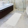 Tappeto bagno puro cotone LISCIO BLANC