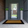 Rectangular doormat in Coconut ECOCO BORDO