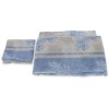 Completo lenzuola flanella cotone ROSE POIS
