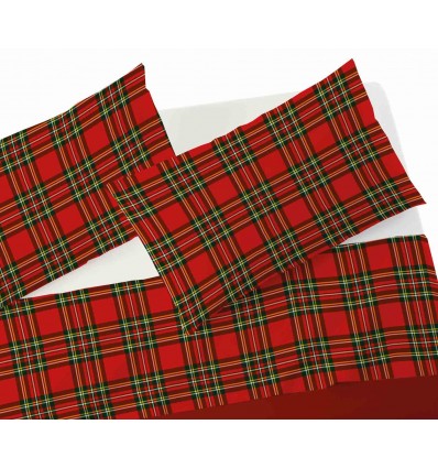 Juego de sábanas de franela de algodón ROSE VINTAGE