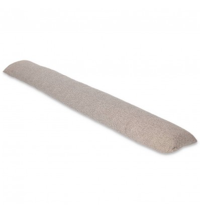 Waschbarer und abnehmbarer Zugschutz 110 cm. WEISSE HERZEN