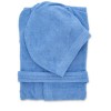 Baby bathrobe towelling cotton classic