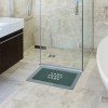 Non-slip bath mat with absorbent shower seat SWEET HOME
