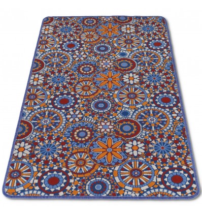 Mosaic point multi-purpose carpet 68 cm wide.