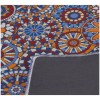 Alfombra multiusos de punto de mosaico de 68 cm de ancho.