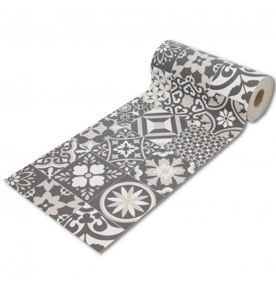 Tapis de cuisine antidérapant lavable en vinyle CHIC 50 cm de large.