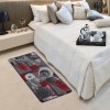Alfombra de cocina antideslizante con pasillo de 50 cm de ancho. ROSA NUEVO