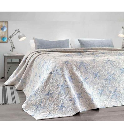 Einzel- und Doppelzimmer Tagesdecke matelasse OCEANO