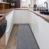 Alfombra de pasarela para la entrada de la cocina al OSCAR de 50 cm de ancho.