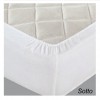 Coprimaterasso Comfort in spugna con angoli per letto 1 piazza cm 85x195