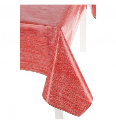 Italian plastic-coated tablecloth TRAMA