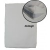 Coprimaterasso completo con cerniera Sanfor Rigato per letto 1 piazza e 1/2 cm 130x200
