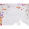 Italian laminated tablecloth FIORI E FOGLIE