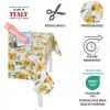 Italian laminated tablecloth FIORI E FOGLIE