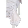 Nappe plastifiée transparente h 140 cm. par mètre CRISTAL