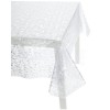 Nappe plastifiée transparente CRISTAL REBOSSÉ