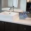 Set de débarbouillette de salle de bain avec panier DALLAS