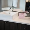 Set de débarbouillette de salle de bain avec panier DALLAS