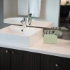 Set de débarbouillette de salle de bain avec panier DALLAS