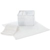 Set de débarbouillette de salle de bain avec panier DALLAS
