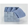 Bathroom washcloth set with basket DALLAS
