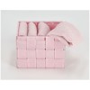 Bathroom washcloth set with basket DALLAS