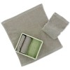Set de débarbouillette de salle de bain avec panier DALLAS