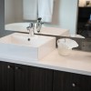Badezimmer-Waschlappen-Set mit Korb DALLAS