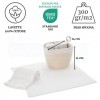 Set de débarbouillette de salle de bain avec panier DALLAS