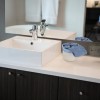 Set de débarbouillette de salle de bain avec panier DALLAS