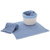 Bathroom washcloth set with basket DALLAS