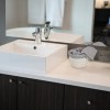 Set de débarbouillette de salle de bain avec panier DALLAS