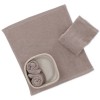 Set de débarbouillette de salle de bain avec panier DALLAS