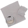 Set de débarbouillette de salle de bain avec panier DALLAS