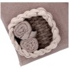 Ensemble de gant de toilette TALLIN avec panier