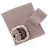 Ensemble de gant de toilette TALLIN avec panier