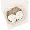 Ensemble de gant de toilette TALLIN avec panier
