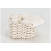 Ensemble de gant de toilette TALLIN avec panier