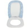 Copri asse wc velluto cm 50X45